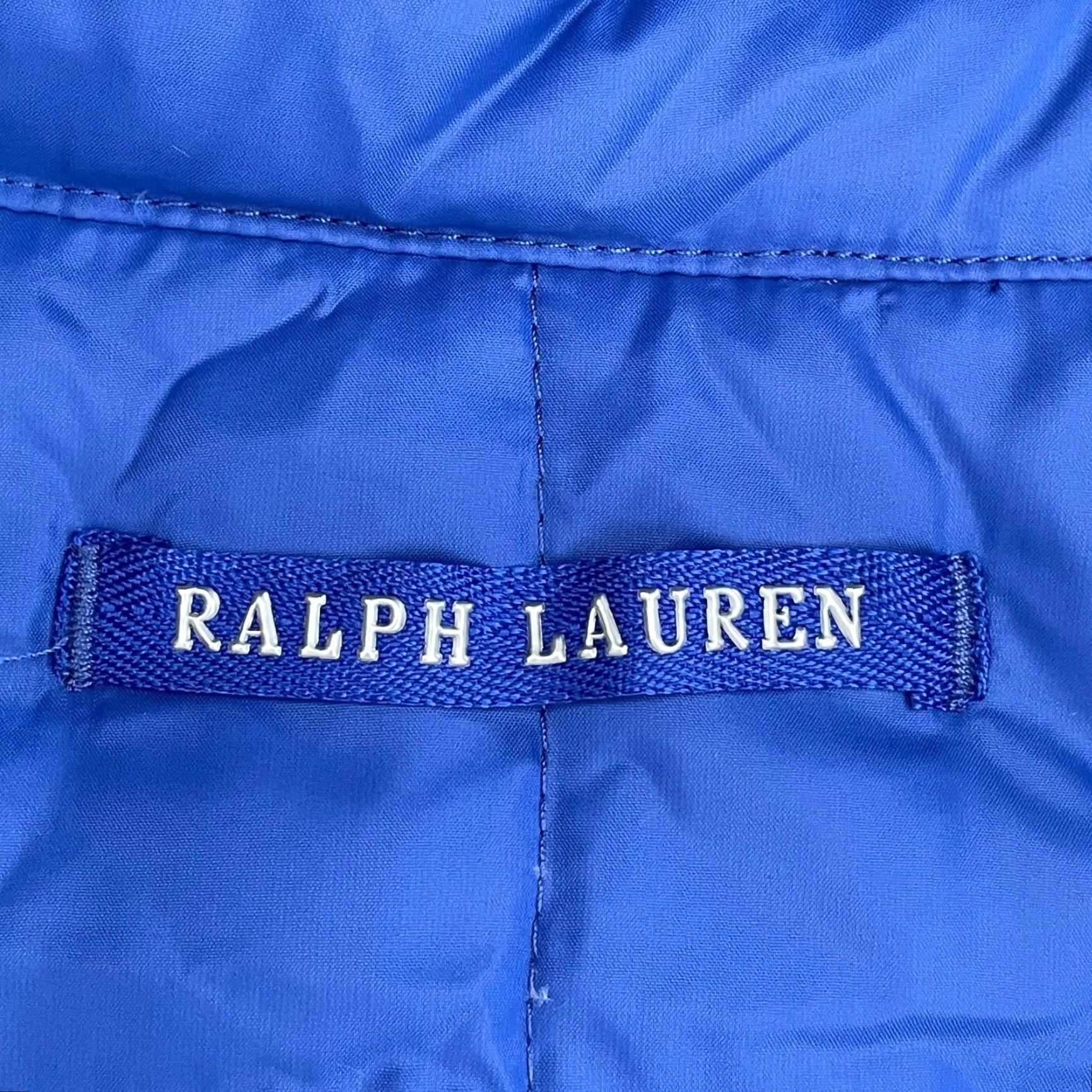 Ralph Lauren Ralph Lauren Women Royal Blue Down Puffer Jacket Full Zip Snow Size S / US 4 / IT 40 - 7 Thumbnail