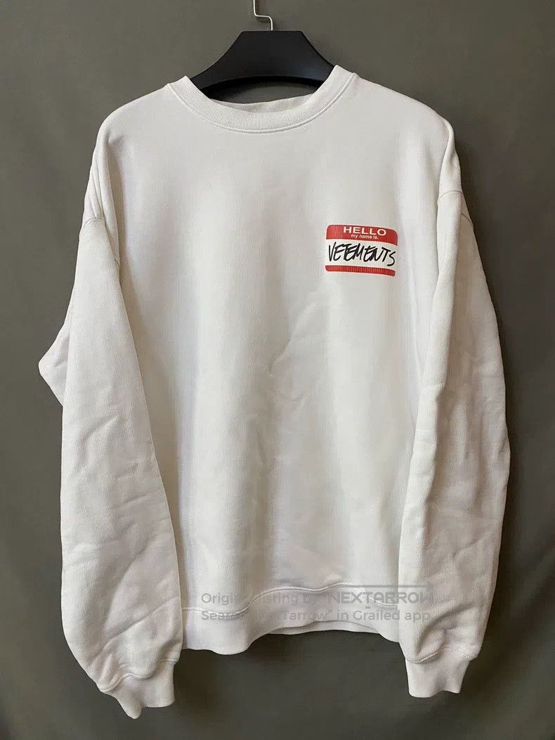 Vetements VETEMENTS Signature Hoodie - Iconic Logo Size US S / EU 44-46 / 1 - 1 Thumbnail