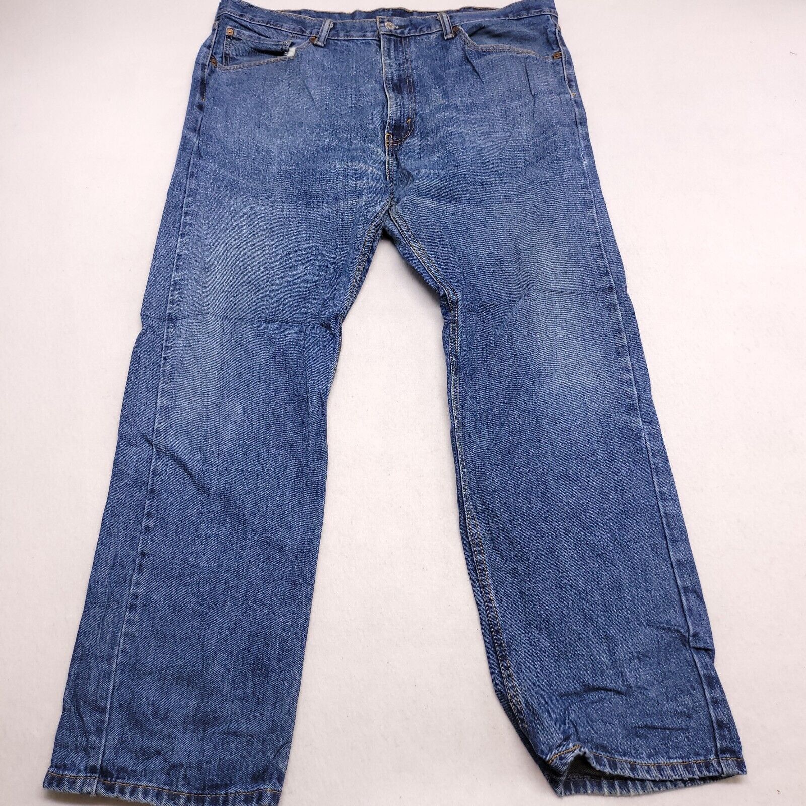 Levi's Levi's 505 Casual Button Zip Denim Jeans Men Size 40x30 Blue Size US 40 / EU 56 - 2 Thumbnail