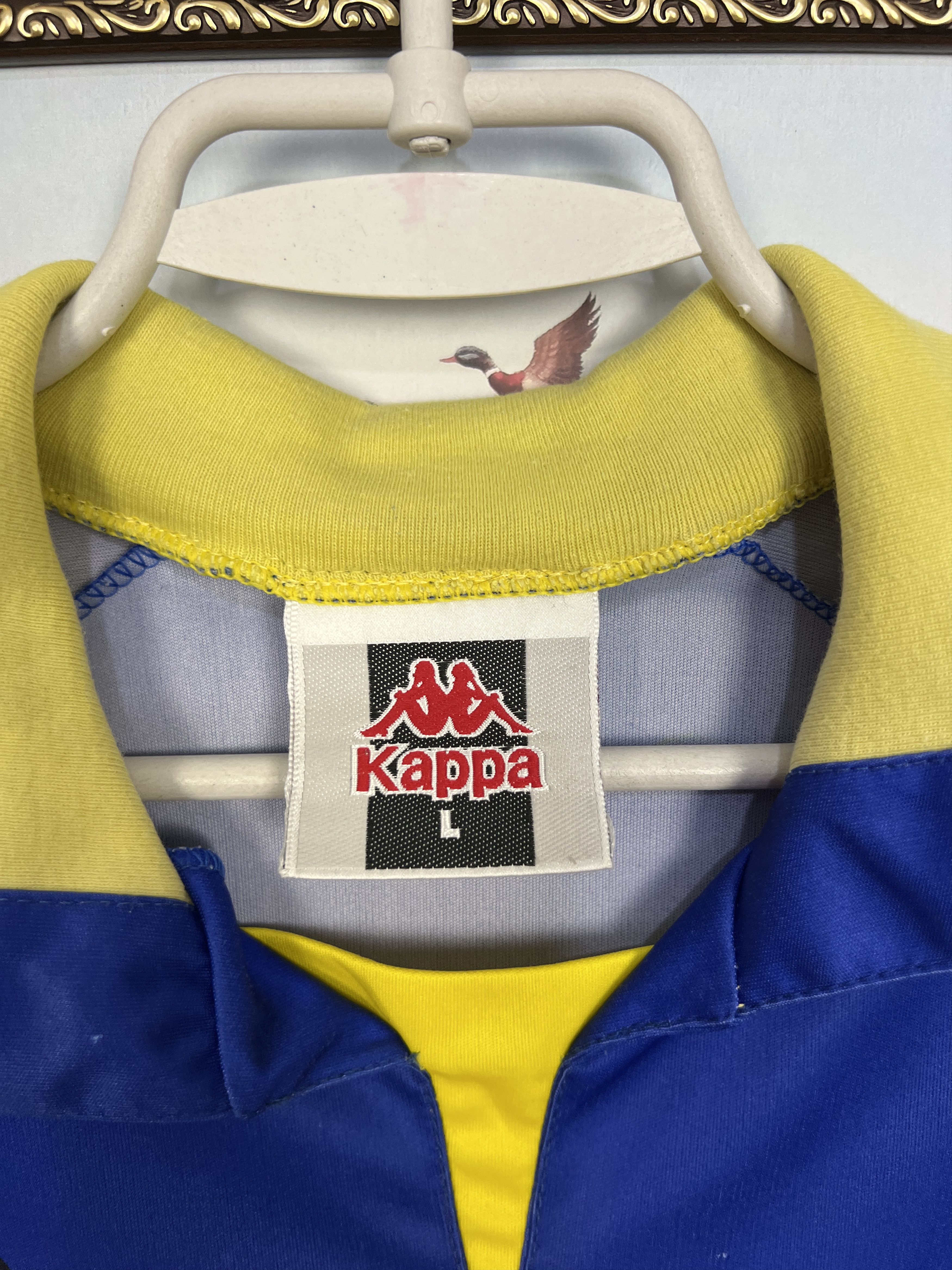 Kappa Juventus Third football shirt 1998 Soccer Kappa Blue Maglia Size US L / EU 52-54 / 3 - 5 Thumbnail