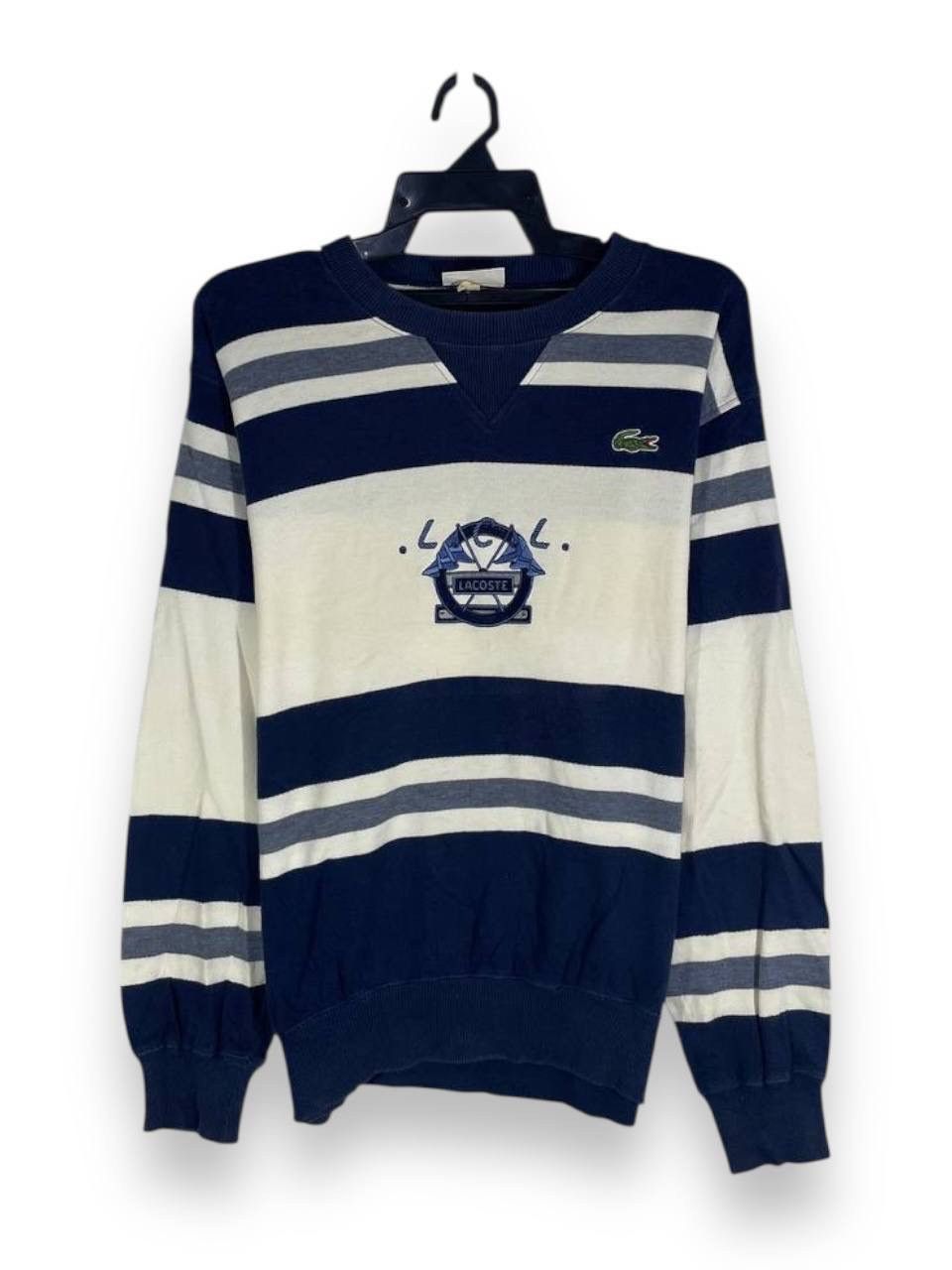 Lacoste Vinatge Lacoste sweatshirt Size US XL / EU 56 / 4 - 1 Thumbnail