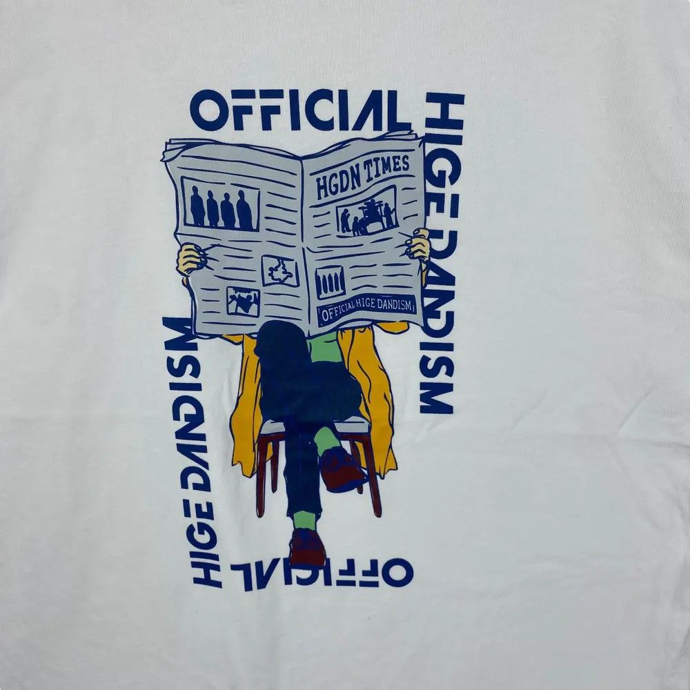 Band Tees Japanese Band OFFICIAL HIGE DANDISM One Man Tour Tee Size US L / EU 52-54 / 3 - 2 Thumbnail