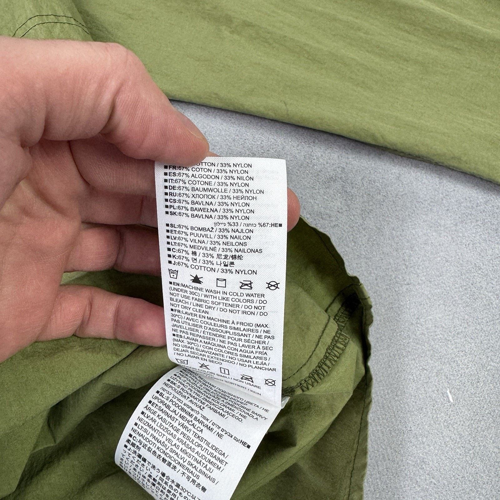Burton Burton AK Men Linght Overshirt Jacket Nylon Green Size L Size US L / EU 52-54 / 3 - 14 Thumbnail