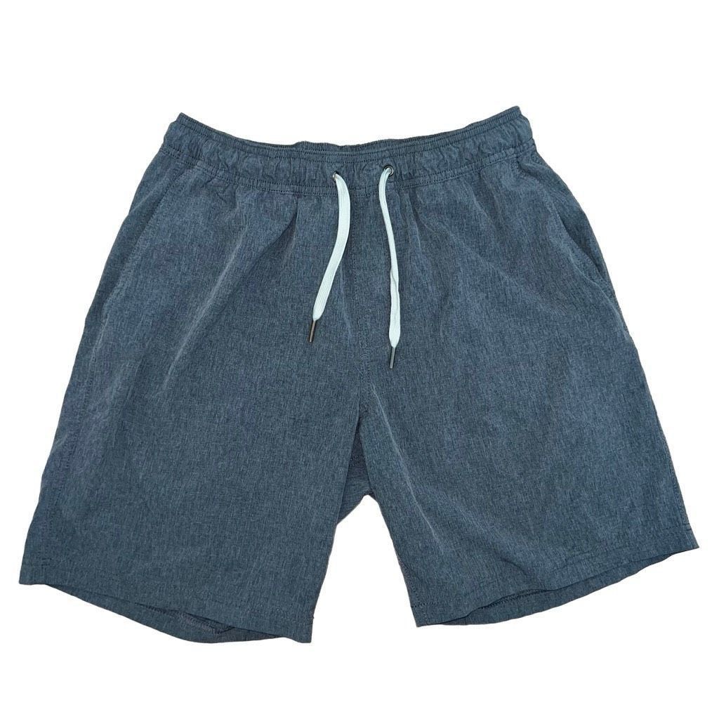 Carbon Fair Harbor Charcoal Gray 7.5" Linerless Shorts | Recycled Material | Men’s Medium | Stretch Comfort Swim Trunk Size US 36 / EU 52 - 2 Thumbnail