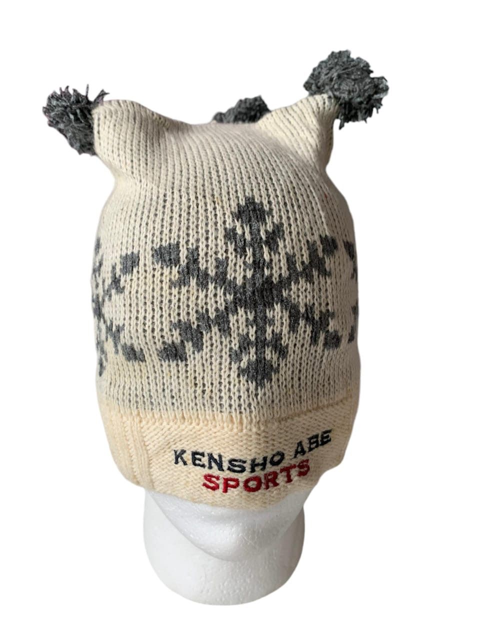 Japanese Brand × Kapital × Vintage Punk style Horn Devil Kensho Abe Beanie Hats ☠️☠️ Size ONE SIZE - 1 Thumbnail