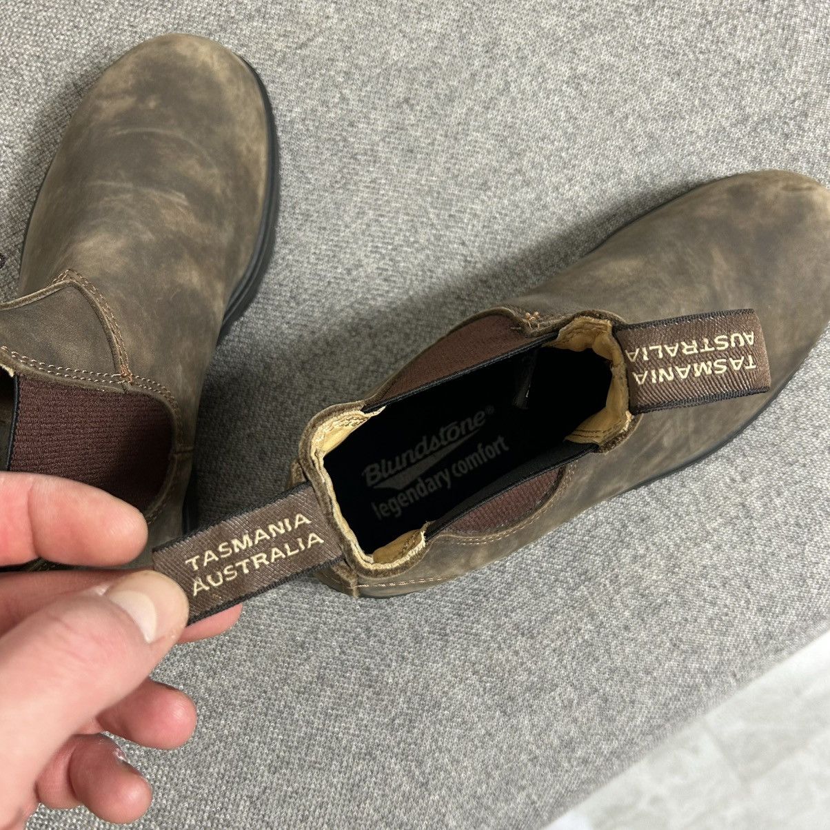Blundstone Blundstone 585 Classic Chelsea Boots Rustic Brown Size US 6.5 / IT 36.5 - 14 Thumbnail