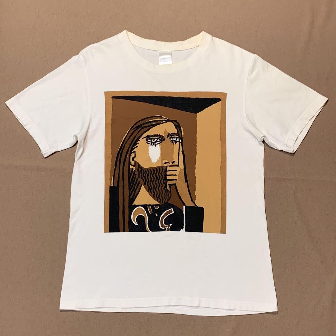 Number (N)ine AW03 Jesus Picasso Painting Tee Size US M / EU 48-50 / 2 - 1 Thumbnail
