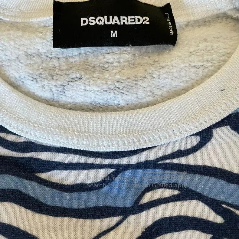 Dsquared2 DSquared2 Ocean Print Sweatshirt. Size US M / EU 48-50 / 2 - 3 Thumbnail