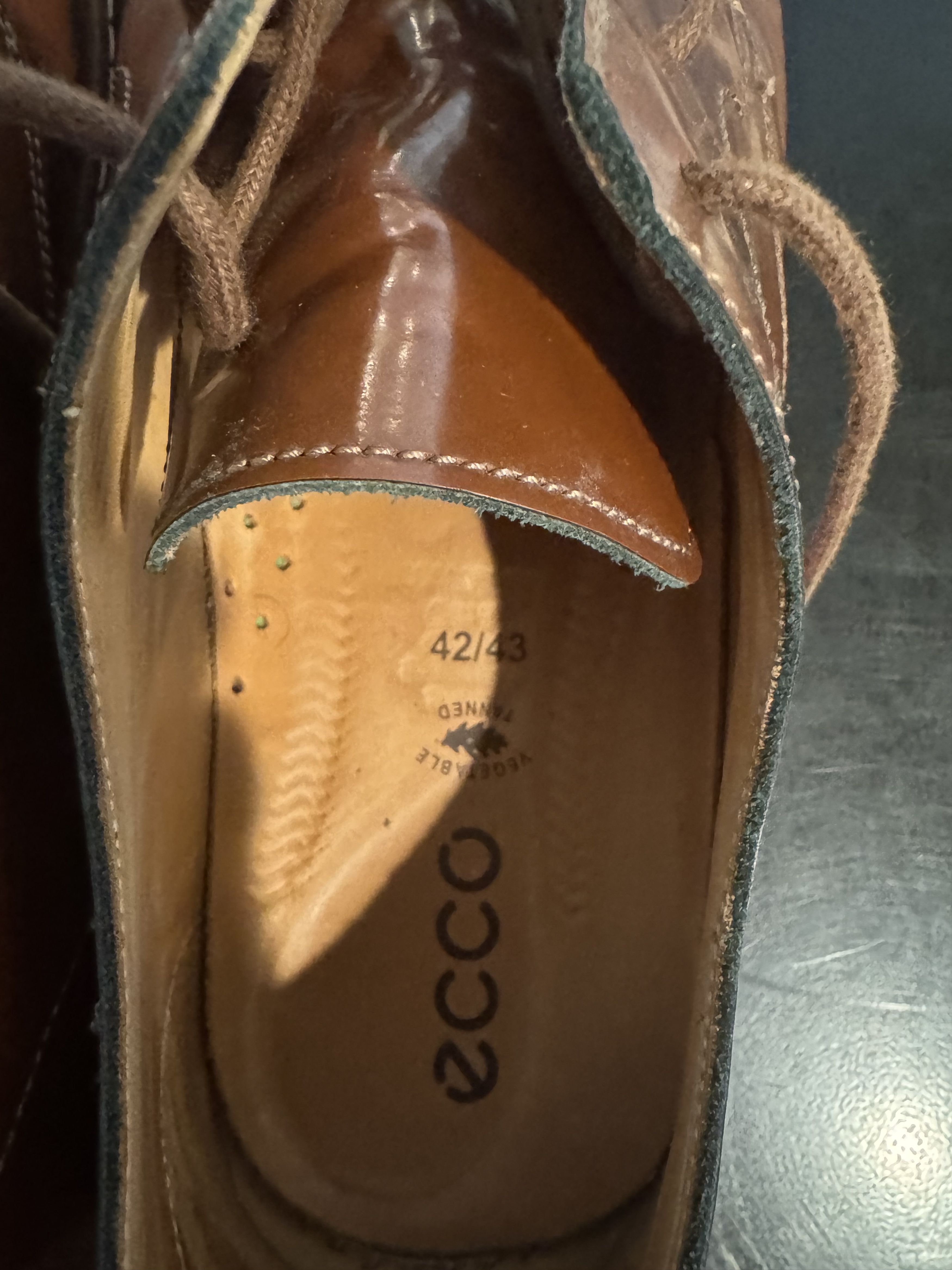 Ecco Ecco Mens Dress Shoes Size US 9.5 / EU 42-43 - 2 Thumbnail