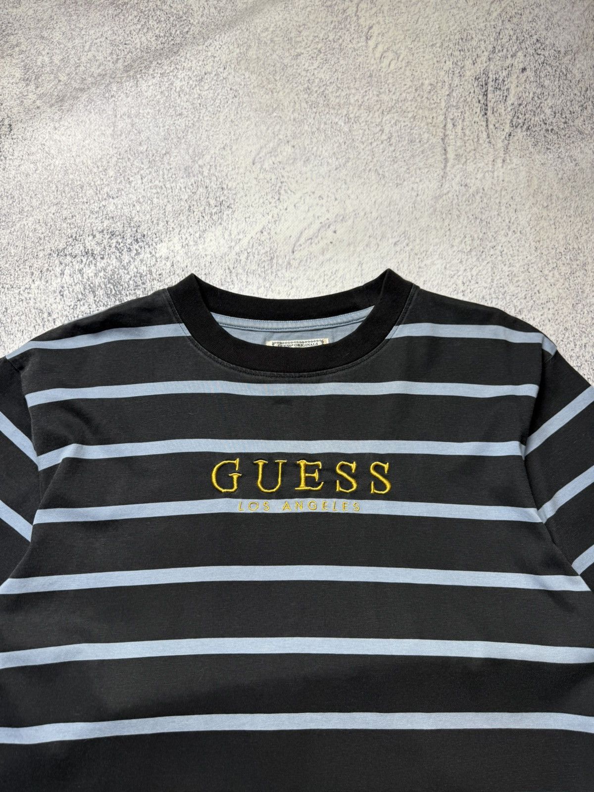 A$AP Rocky × Guess Guess x A$AP Rocky Blue Striped T-Shirt Size US M / EU 48-50 / 2 - 2 Thumbnail