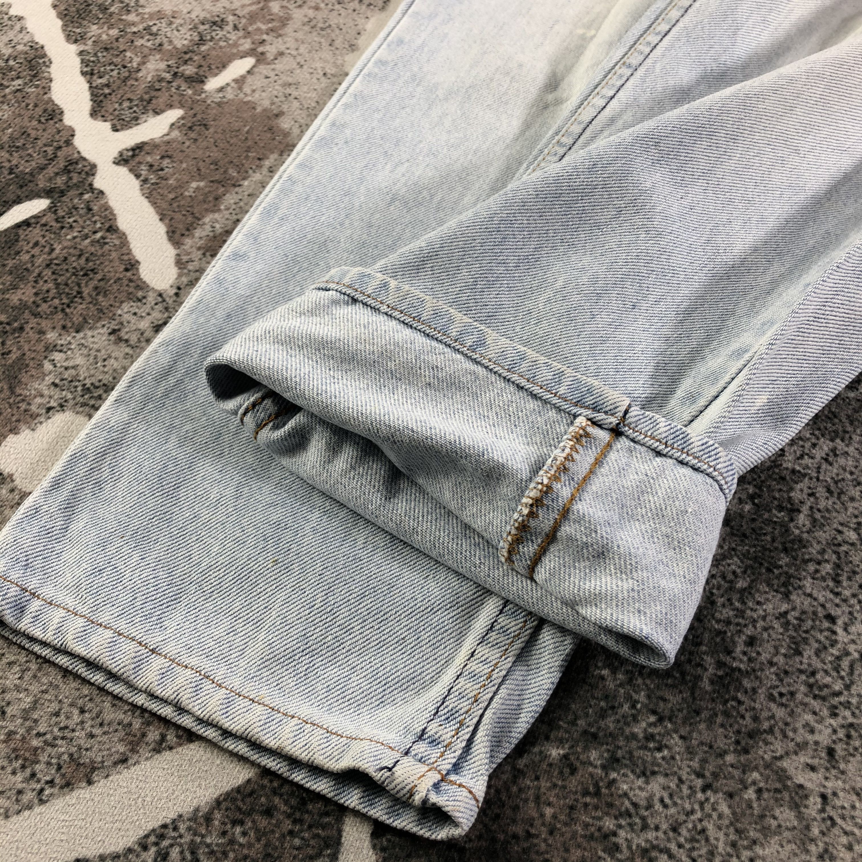 Levi's 90s Vintage Levis 610 Light Wash Jeans KJ1963 Size US 30 / EU 46 - 6 Thumbnail