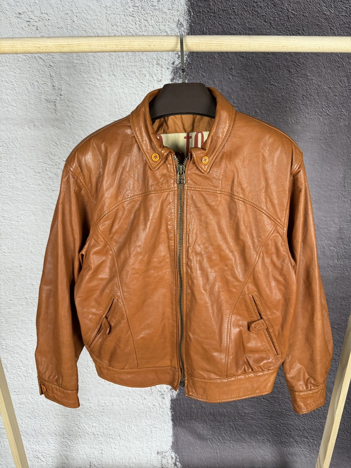GF Ferre Vintage Leather Oaks by Gianfranco Ferre leather jacket rare Size US M / EU 48-50 / 2 - 7 Thumbnail