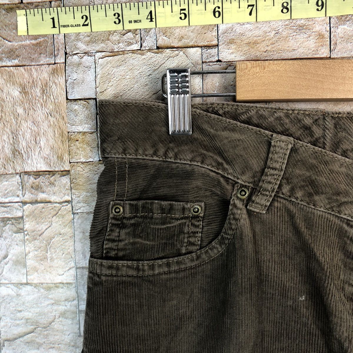 L.O.G.G. L.O.G.G Brown Conduroy Casual Pants #A647 Size US 33 - 8 Thumbnail