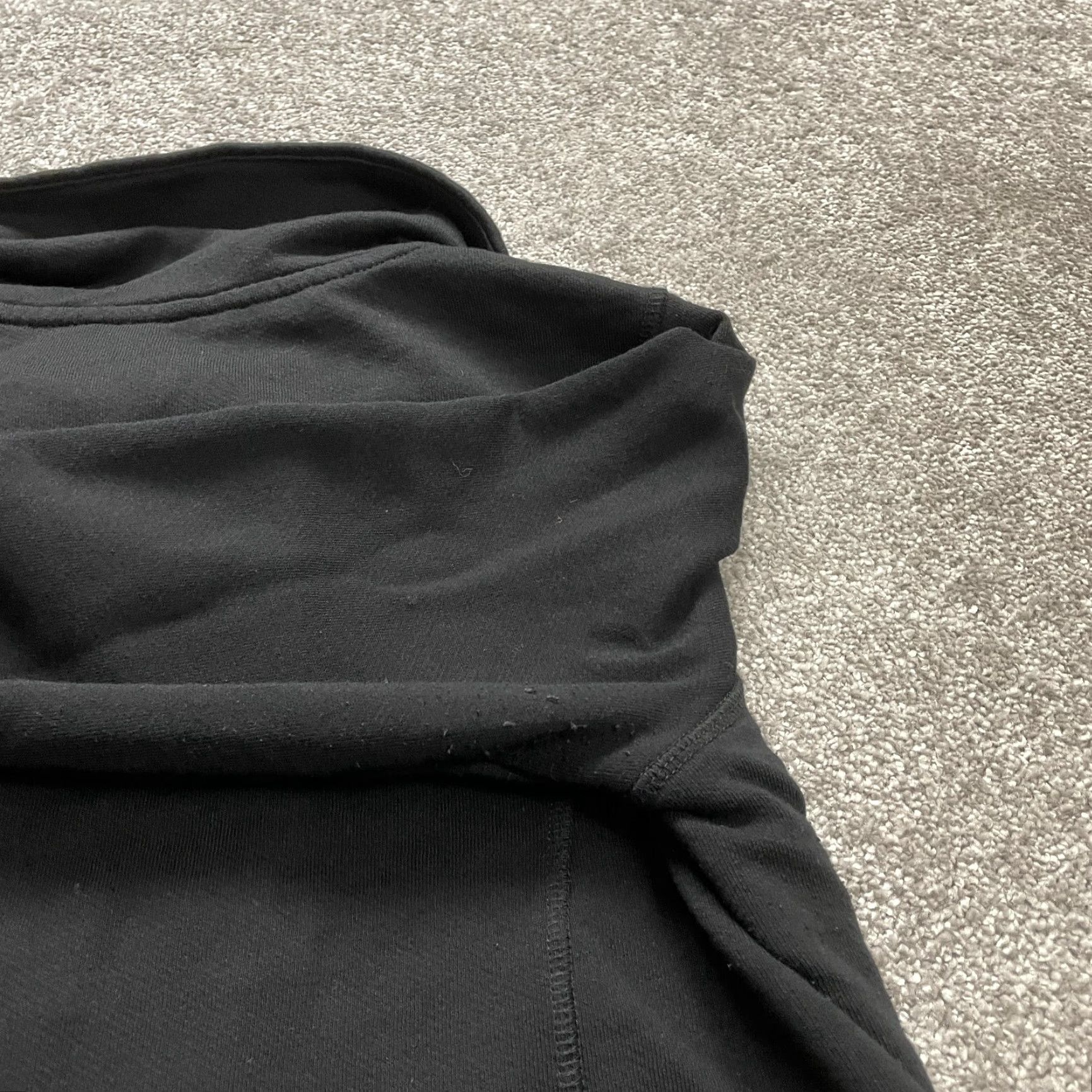 Eddie Bauer Eddie Bauer Open Jacket Womens XL Solid Black Shawl Neck Cotton Casual Outdoor Size XL / US 12-14 / IT 48-50 - 3 Thumbnail