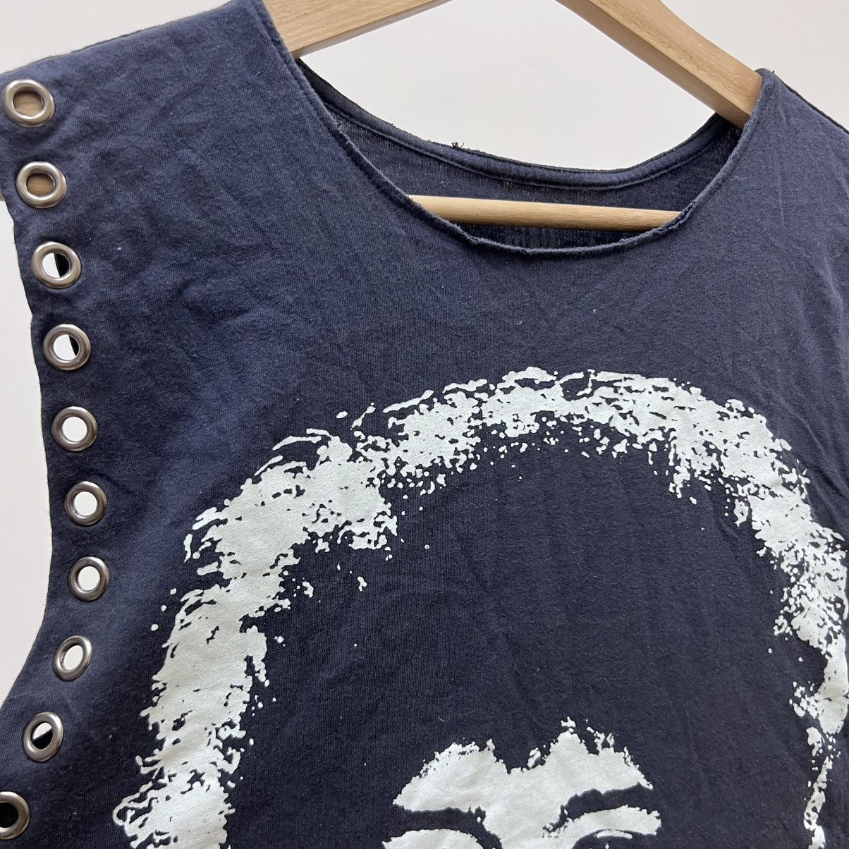 Band Tees Jimi Hendrix Metal Stud Top Tank Concert Tee Size US S / EU 44-46 / 1 - 4 Thumbnail