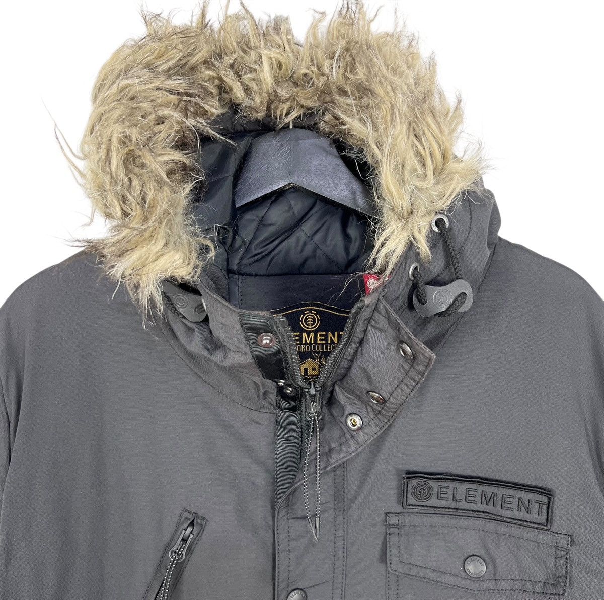 Element Element Wolfeboro Collection Furs Hoodie Winter Parka Jacket Size L / US 10 / IT 46 - 5 Thumbnail