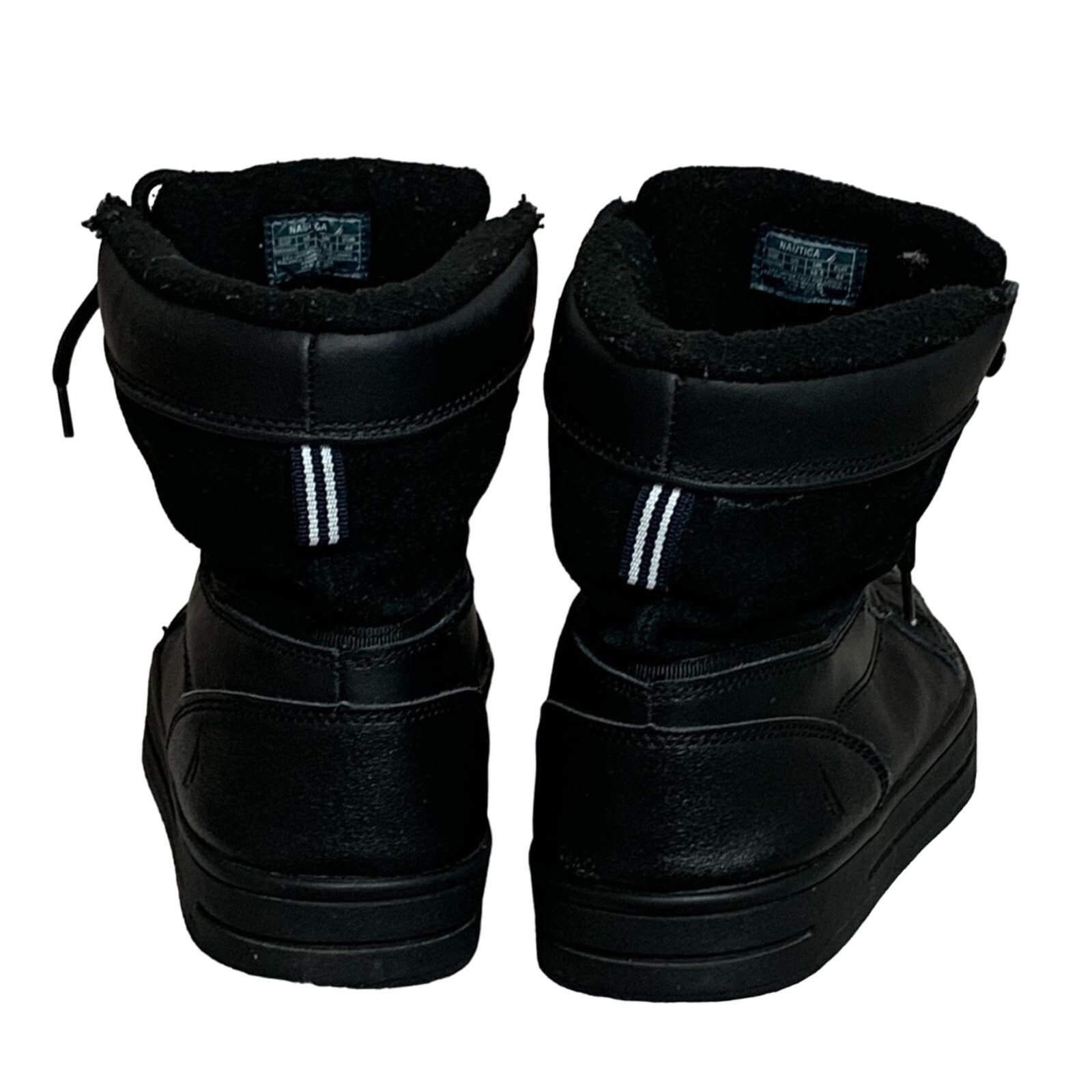 Nautica NAUTICA MEN'S BLACK LACE UP LOCKVIEW WINTER BOOTS SZ 11 NICE Size US 11 / EU 44 - 3 Thumbnail