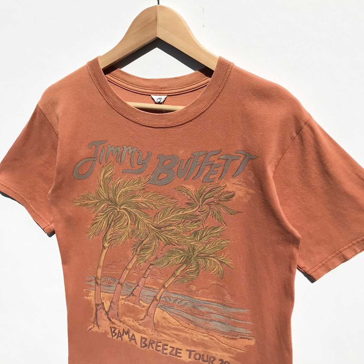 Band Tees × Vintage Vintage Jimmy Buffett Bama Breeze Tour 2007 Shirt Size US S / EU 44-46 / 1 - 6 Thumbnail