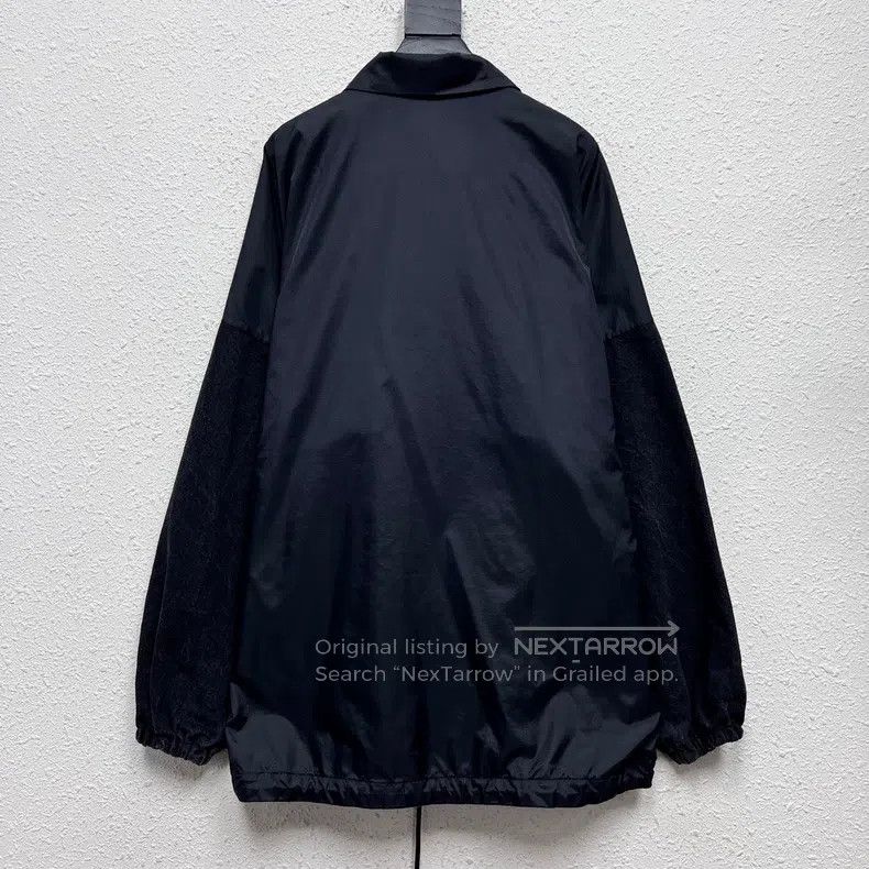 Balenciaga Balenciaga Black Washed Denim and Waterproof Jacket Size XS / US 0-2 / IT 36-38 - 2 Thumbnail