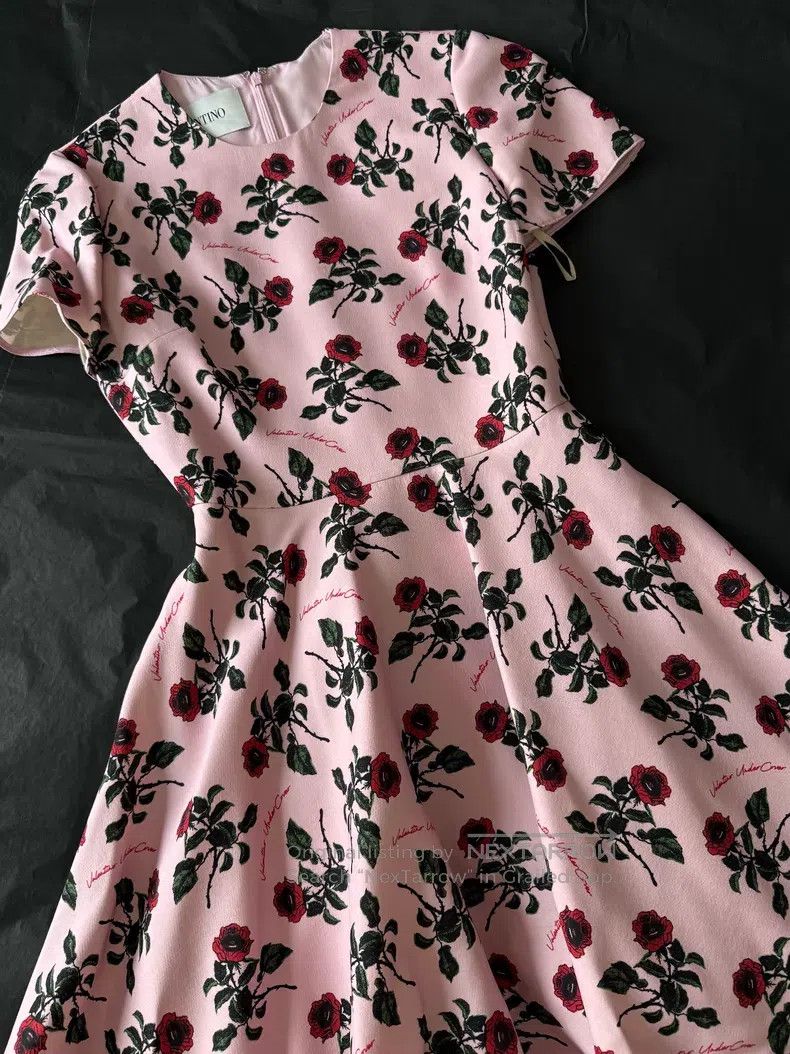 Valentino Valentino Floral umbrella dress Size S / US 4 / IT 40 - 1 Thumbnail