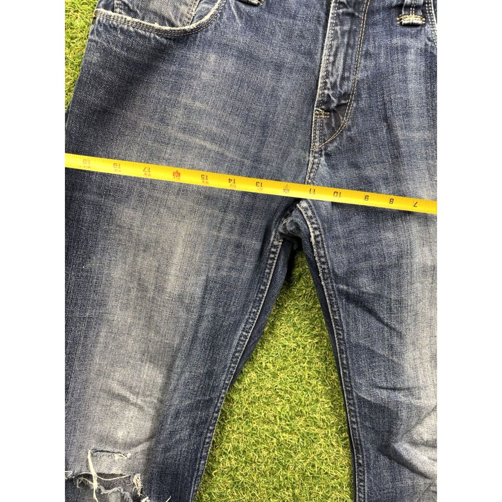 Vintage Levis 531 Jeans Mens 34x32 Blue Straight Leg Denim Classic Modern Fit Stretch Slim 5-Pocket Design Mens Blue Jeans Regular Fit 34 Size US 34 / EU 50 - 3 Thumbnail