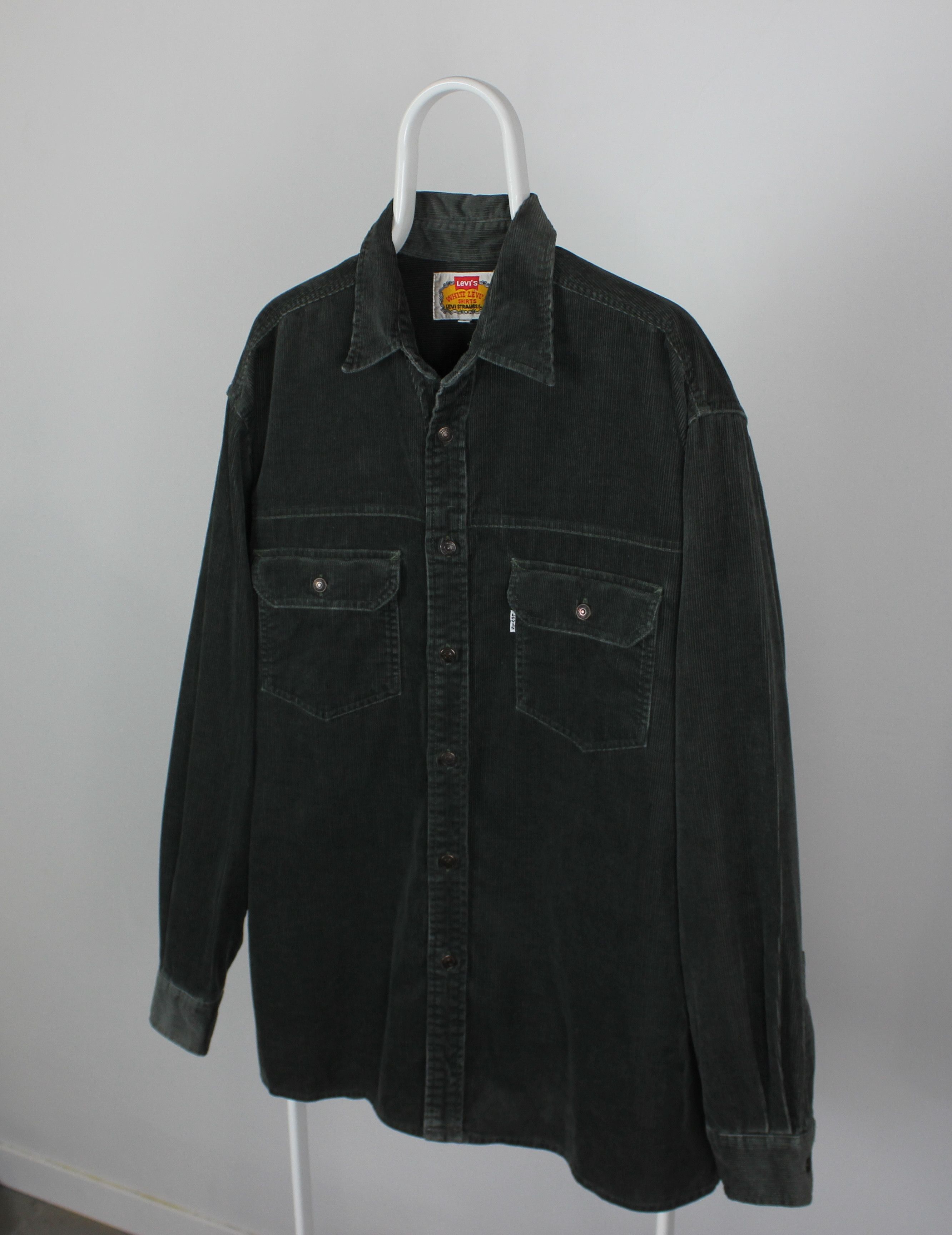 Levi's Levi's shirt overshirt vintage L XL green olive Size US XL / EU 56 / 4 - 2 Thumbnail