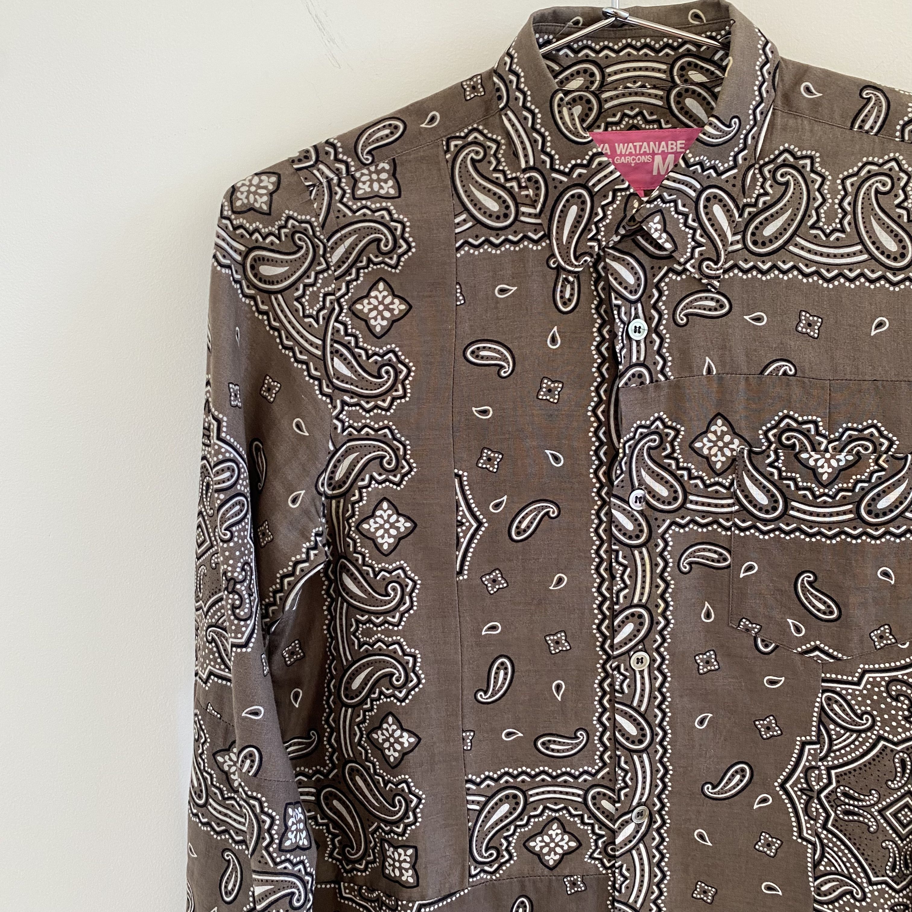 Junya Watanabe Comme des Garcons Junya Watanabe Man 2003 Paisley Shirt Size US M / EU 48-50 / 2 - 4 Thumbnail