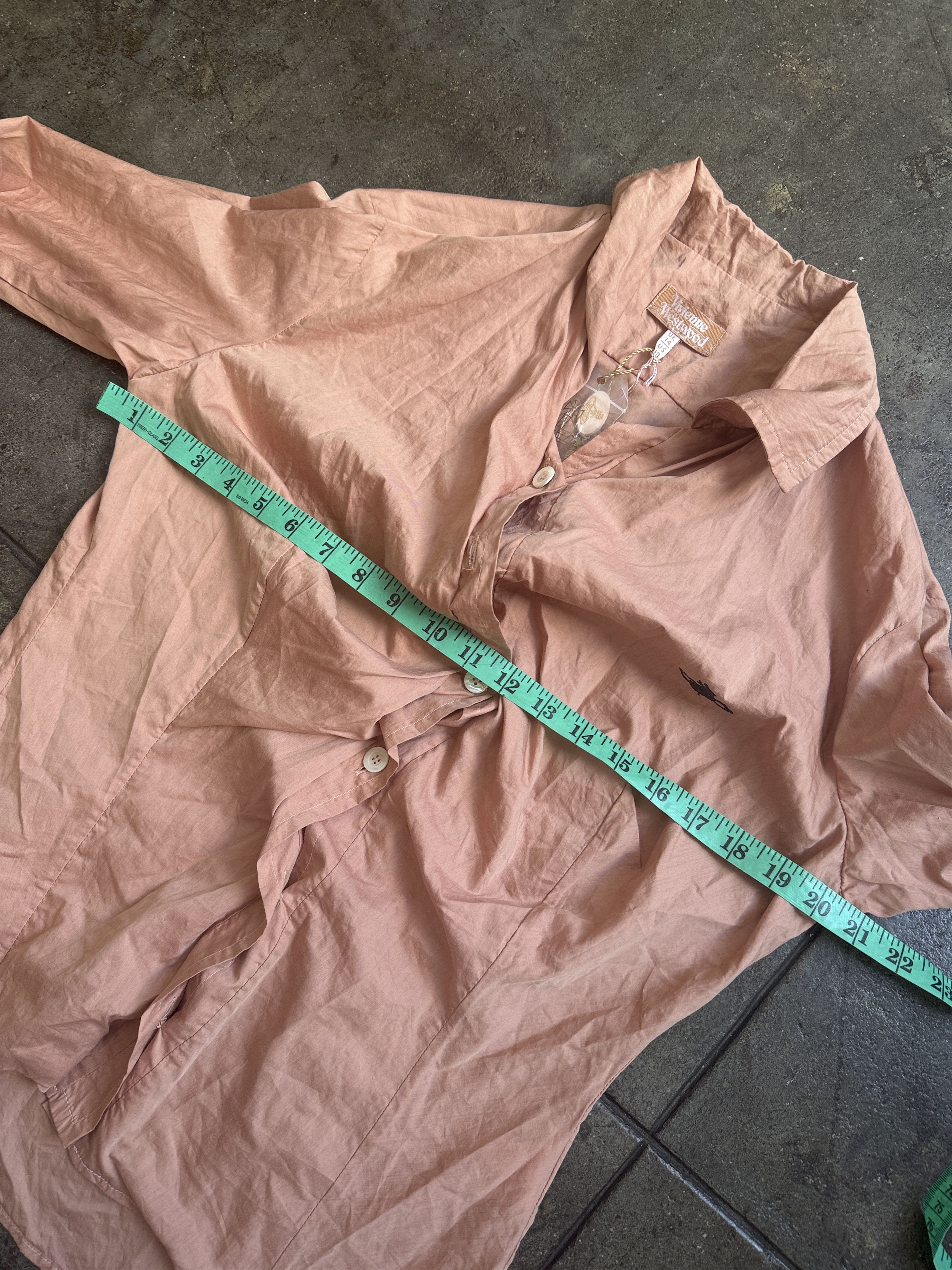 Vivienne Westwood 900$ NWT 2015 Silk / Cotton Alchoholic Shirt Size L / US 10 / IT 46 - 13 Thumbnail