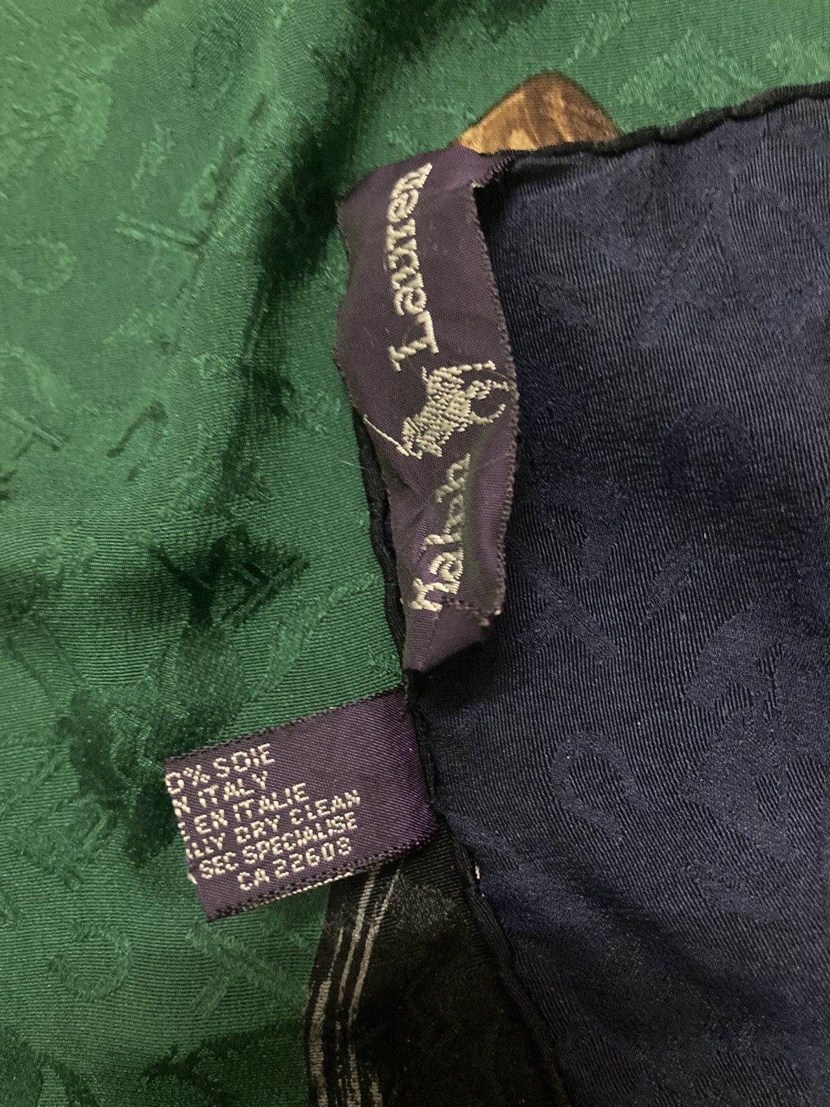 Ralph Lauren Vintage Ralph Lauren Silk Scarf Equestrian Italy Size ONE SIZE - 7 Thumbnail