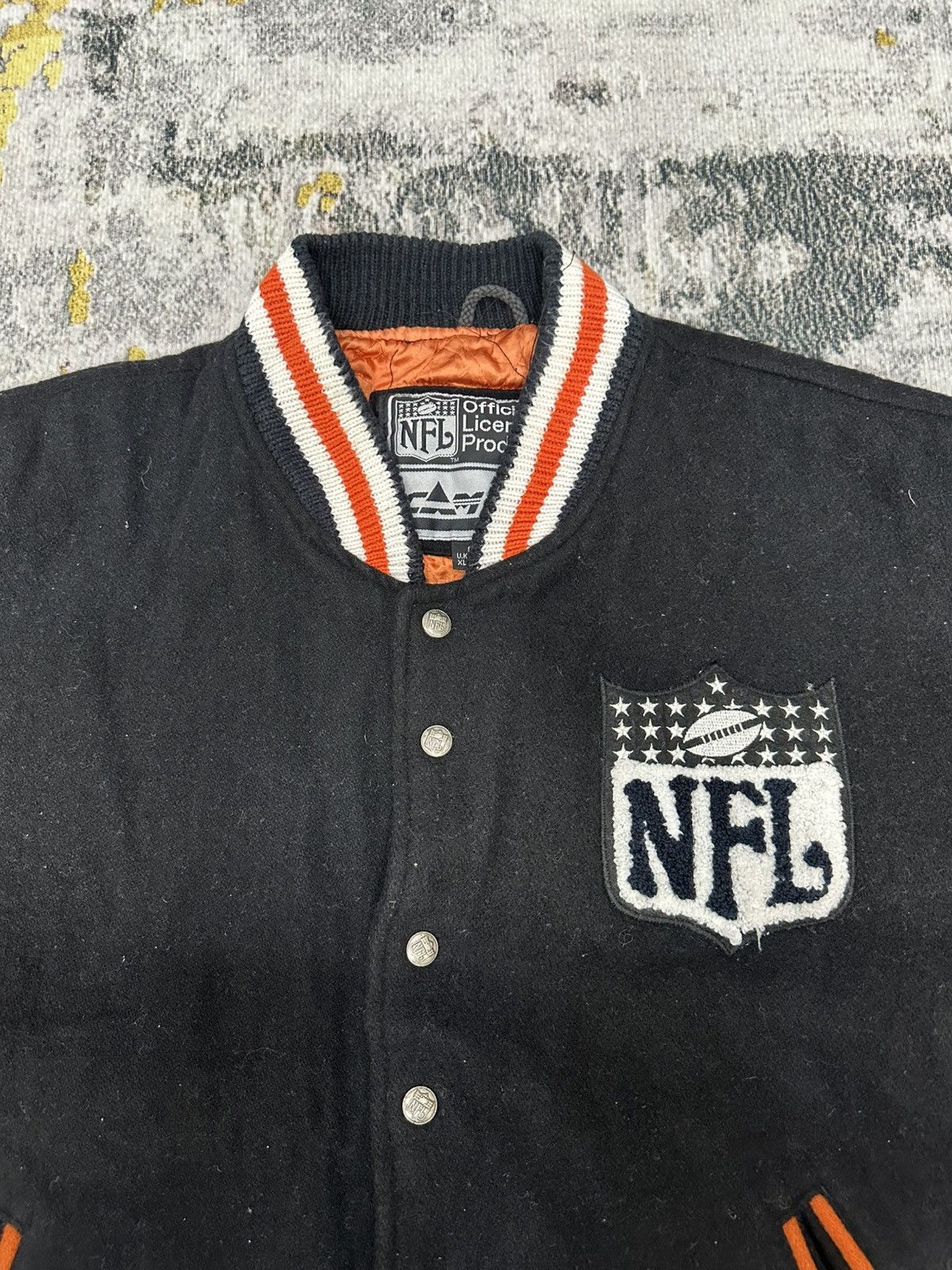 NFL Vintage 90s NFL Cincinnati Bengals Wool Varsity Jacket Size US XL / EU 56 / 4 - 6 Thumbnail