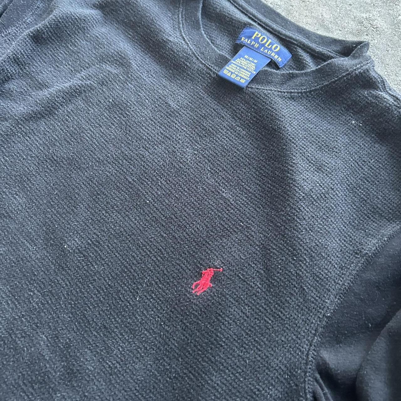 Designer × Polo Ralph Lauren × Vintage Polo Ralph Lauren Men’s Black and Red Shirt Size US M / EU 48-50 / 2 - 3 Thumbnail