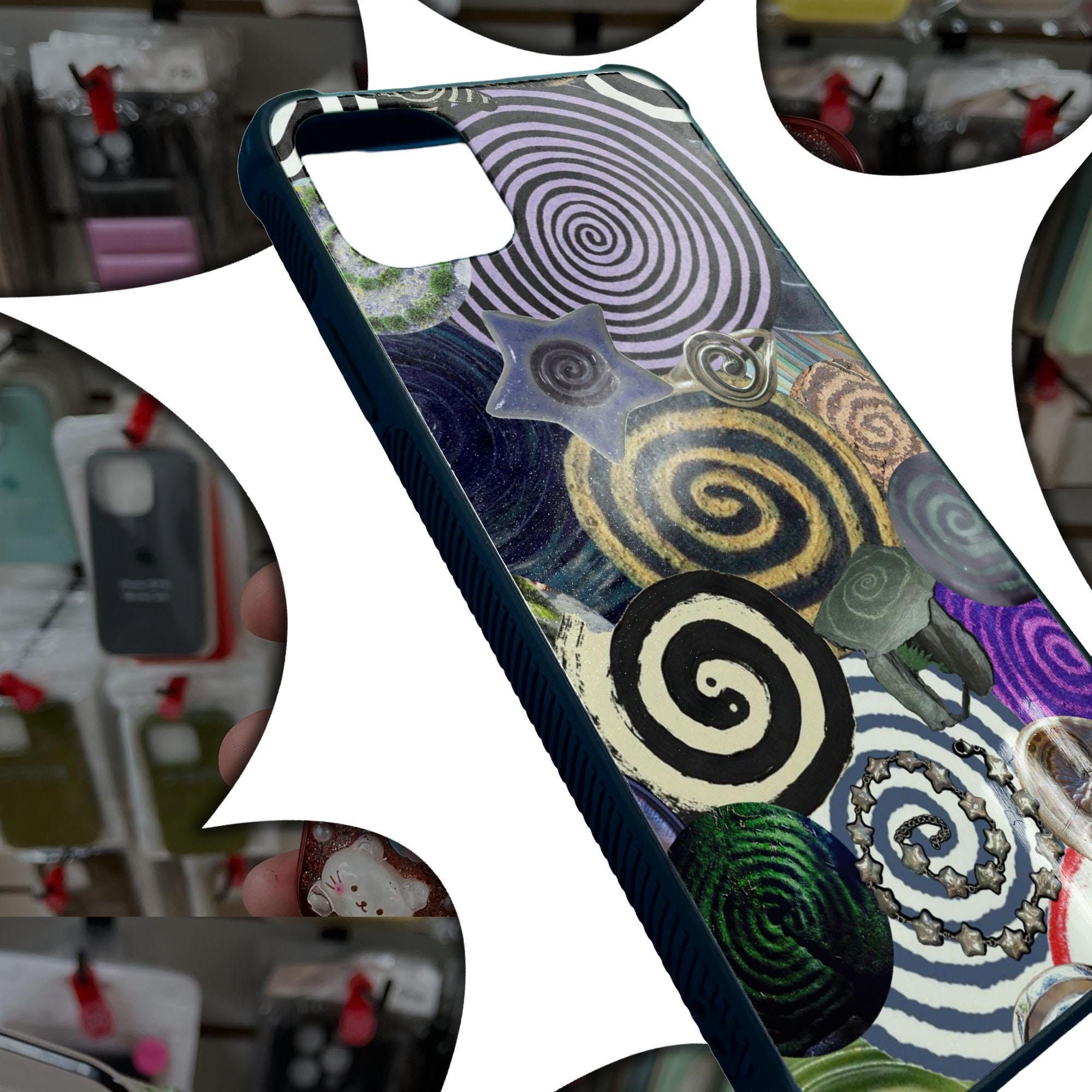 Other Multi Spiral Collage Funky Phone Case iPhone 14 13 12 11 X X Size ONE SIZE - 4 Thumbnail