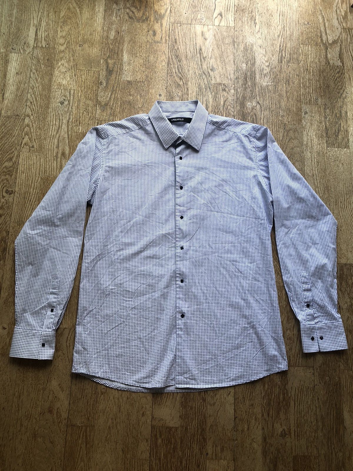 Karl Lagerfeld KARL LAGERFELD RARE VINTAGE CLASSIC CASUAL BUTTON UP SHIRT Size US M / EU 48-50 / 2 - 1 Thumbnail