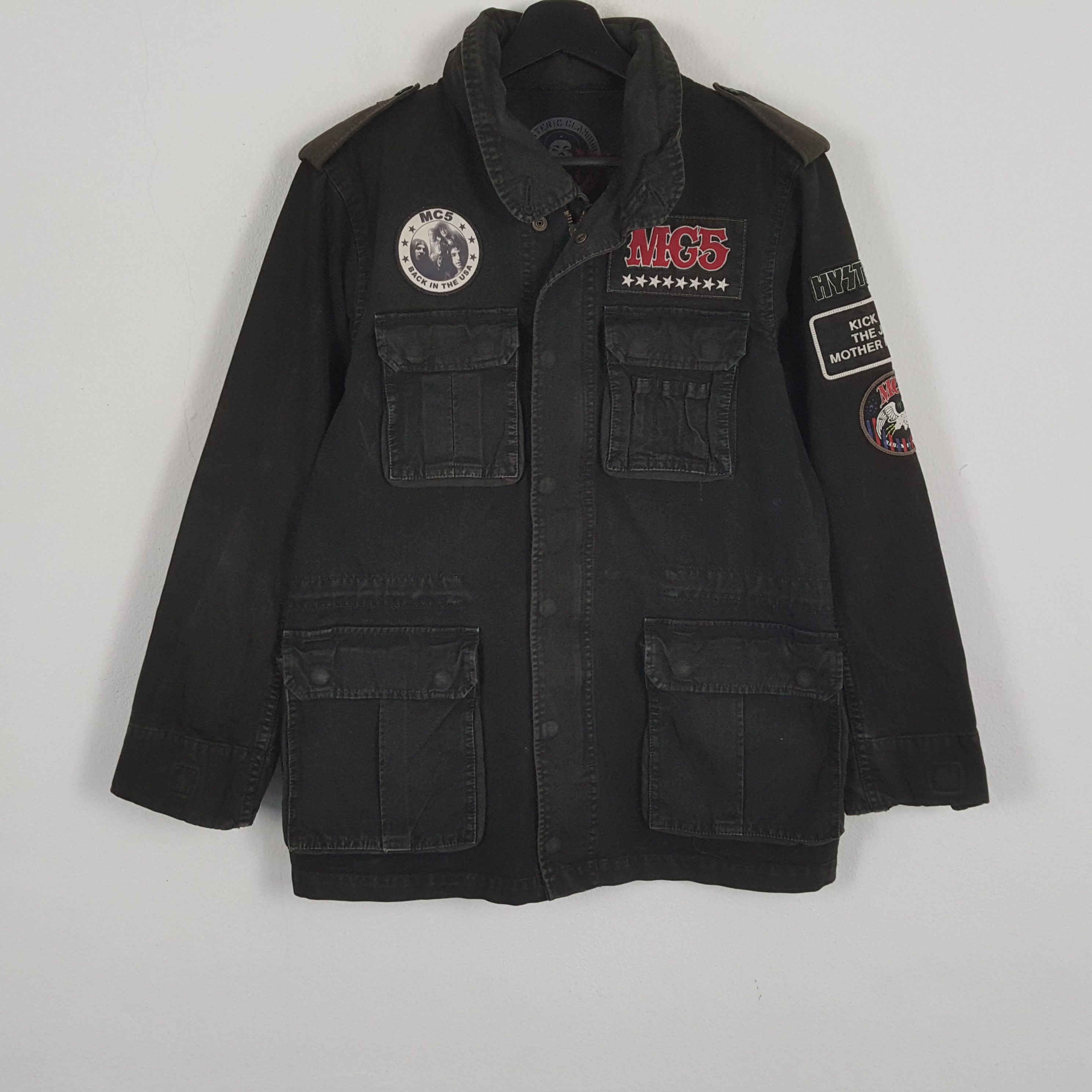 Hysteric Glamour HYSTERIC GLAMOUR X MC5 Rock Band Custom Art Jacket Size US S / EU 44-46 / 1 - 3 Thumbnail