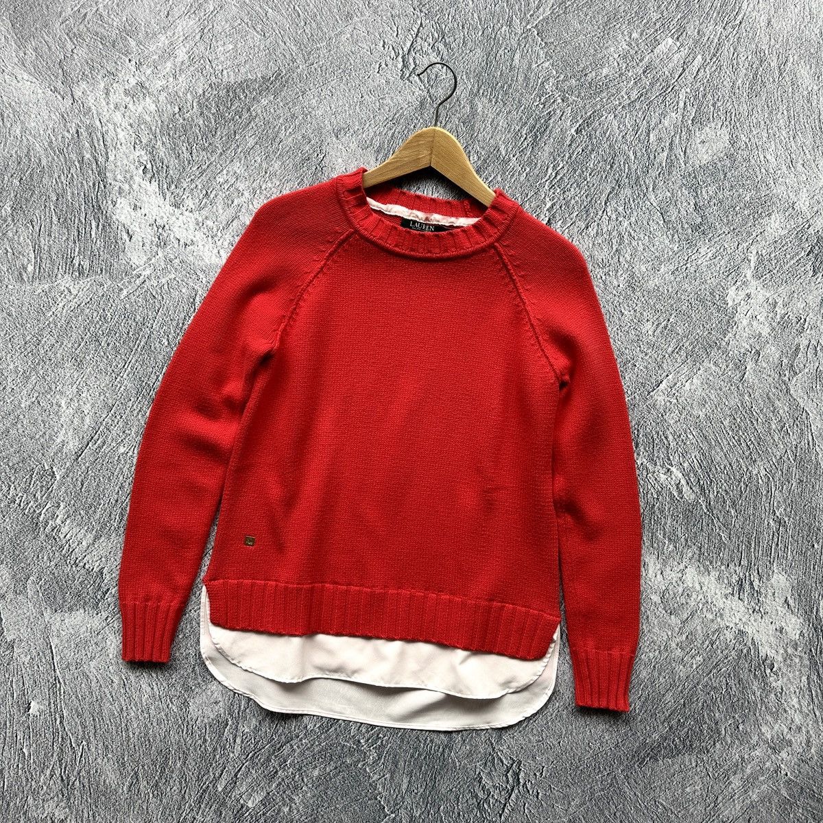 Polo Ralph Lauren × RRL Ralph Lauren Women’s Knitt Sweater Polo Ralph Lauren Red Size: S Size S / US 4 / IT 40 - 6 Thumbnail