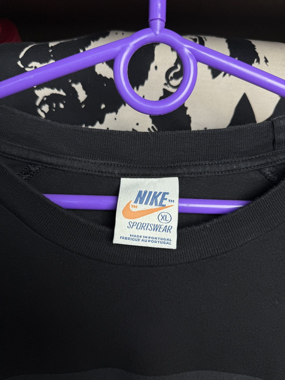 Nike Vintage 00s Nike 10/2 Yellow Logo Tee Shirt Long Sleeve Size US XL / EU 56 / 4 - 8 Thumbnail