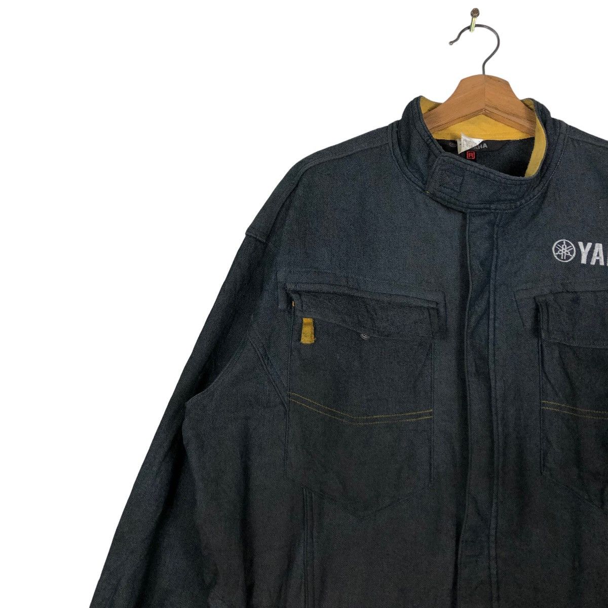 Japanese Brand 🔥Vintage Racing Wear Jumpsuits Yamaha Big Logo Motorcross Size US 40 / EU 56 - 7 Thumbnail
