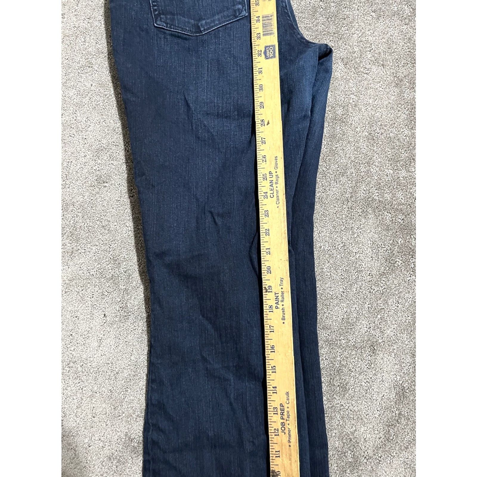 Banana Republic VINTAGE Banana Republic Jeans Bootcut Women 31 Curvy Mid Rise 33in Inseam Blue Denim Size 31 Womens Jeans Size 24" / US 00 / IT 34 - 7 Thumbnail
