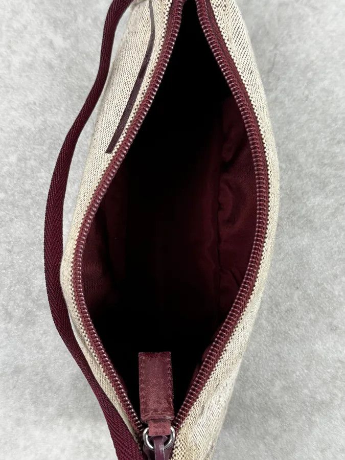 Prada SS1999 Prada Beige Canvas Bag Size ONE SIZE - 9 Thumbnail