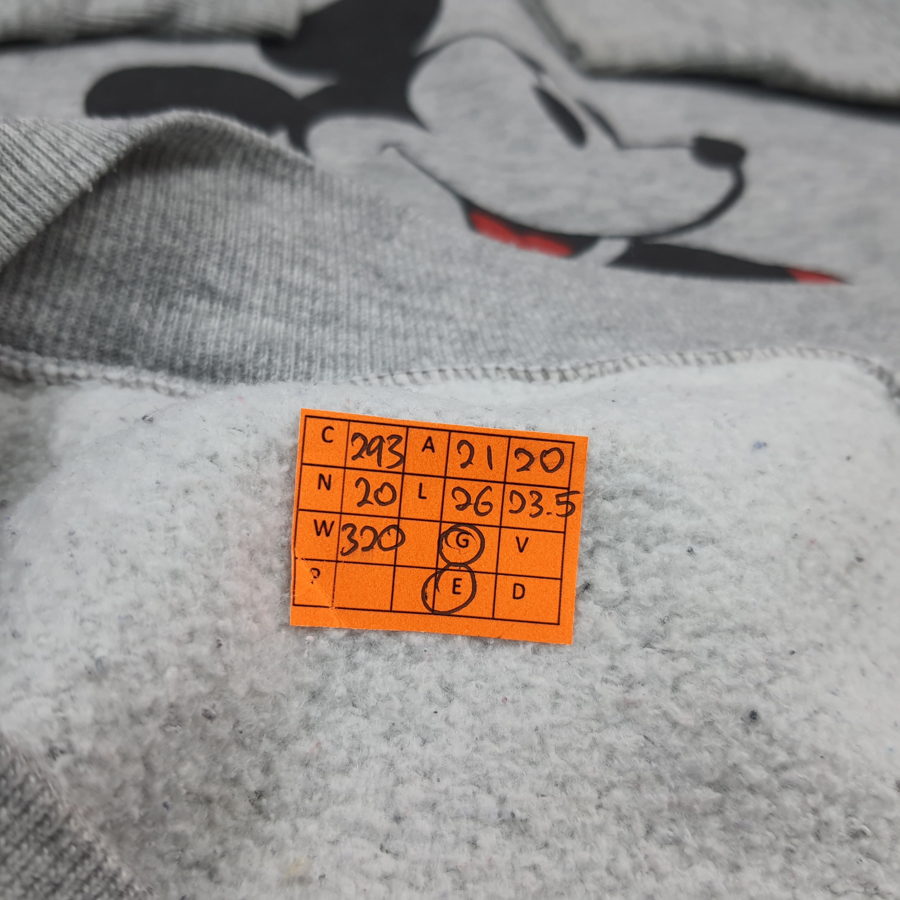 Mickey Mouse Vintage Mickey Mouse Classic Cartoon Sweatshirt C293N20 Size US M / EU 48-50 / 2 - 5 Thumbnail