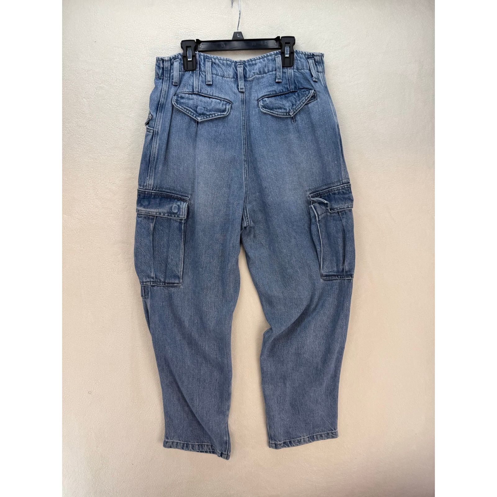 Lucky Brand LUCKY BRAND LEGEND SERIES Sz 4/27 Y2K SOFT CARGO JEANS Size 27" / US 4 / IT 40 - 5 Thumbnail
