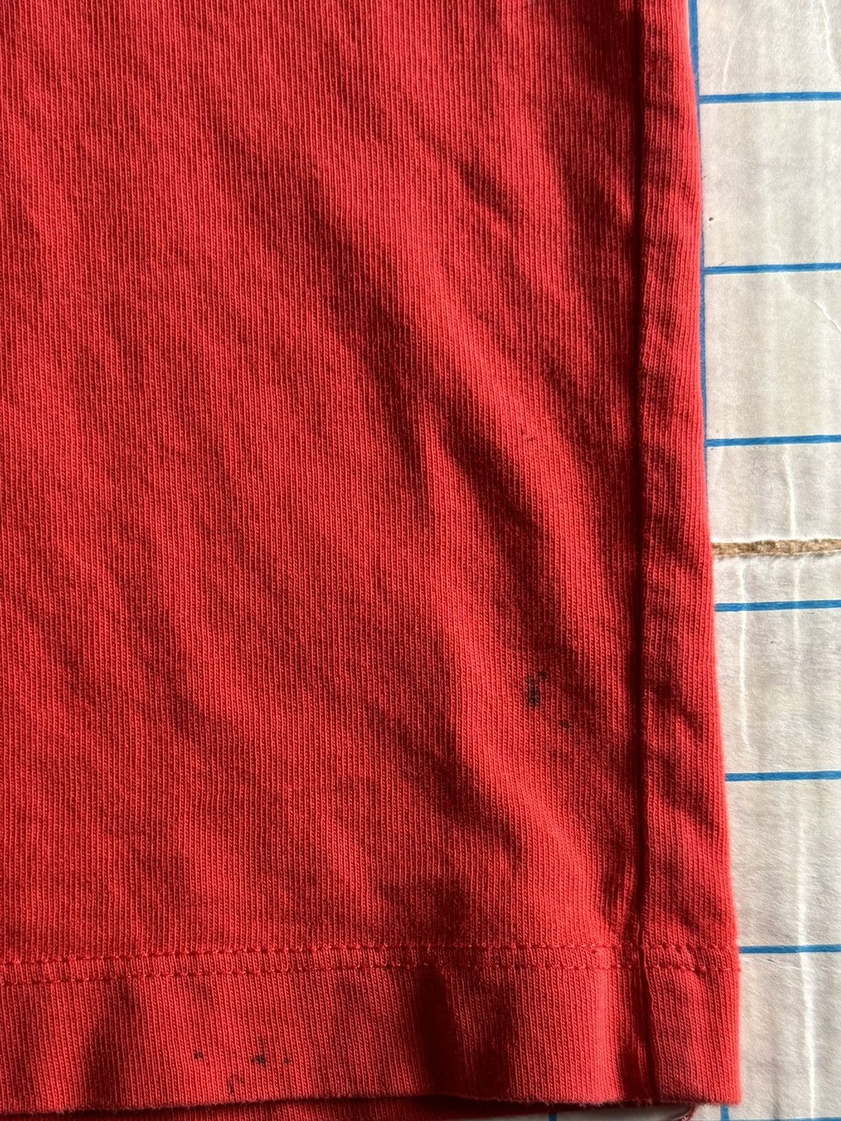 Alexander McQueen × MCQ McQ Alexander McQueen Spell Out Tee Red Size Large Size US L / EU 52-54 / 3 - 4 Thumbnail