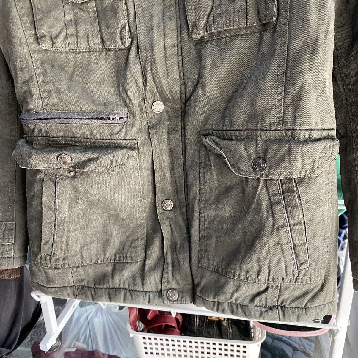 14th Addiction × KMRii × Yasuyuki Ishii Japanese~In The Attic Military Bondage Jacket Tactical Biker Size US M / EU 48-50 / 2 - 10 Thumbnail