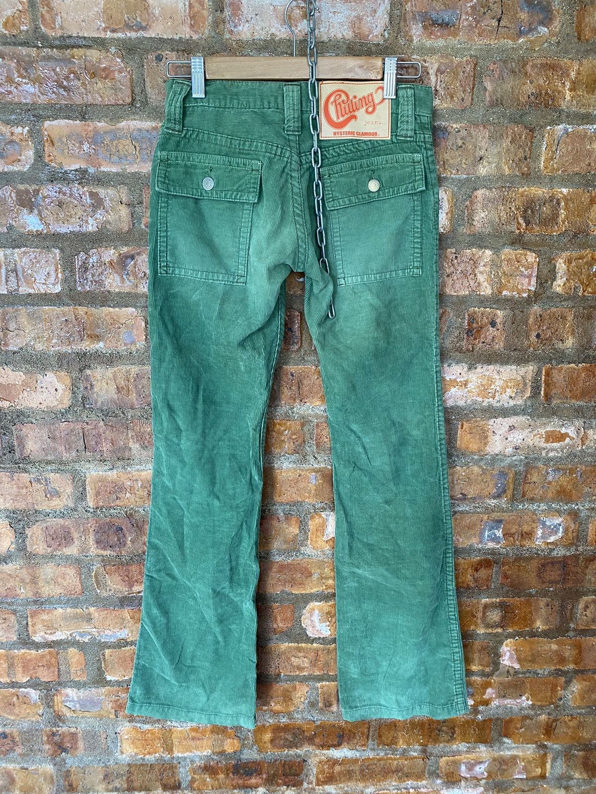 Hysteric Glamour 1990s Hysteric Glamour Flare Bush pants Size 28" / US 6 / IT 42 - 11 Thumbnail
