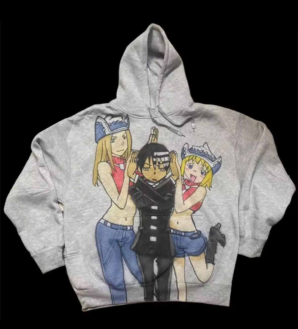Other High Street Fashion Punk Y2K Aesthetic Eater Print Hoodies Size US L / EU 52-54 / 3 - 1 Thumbnail