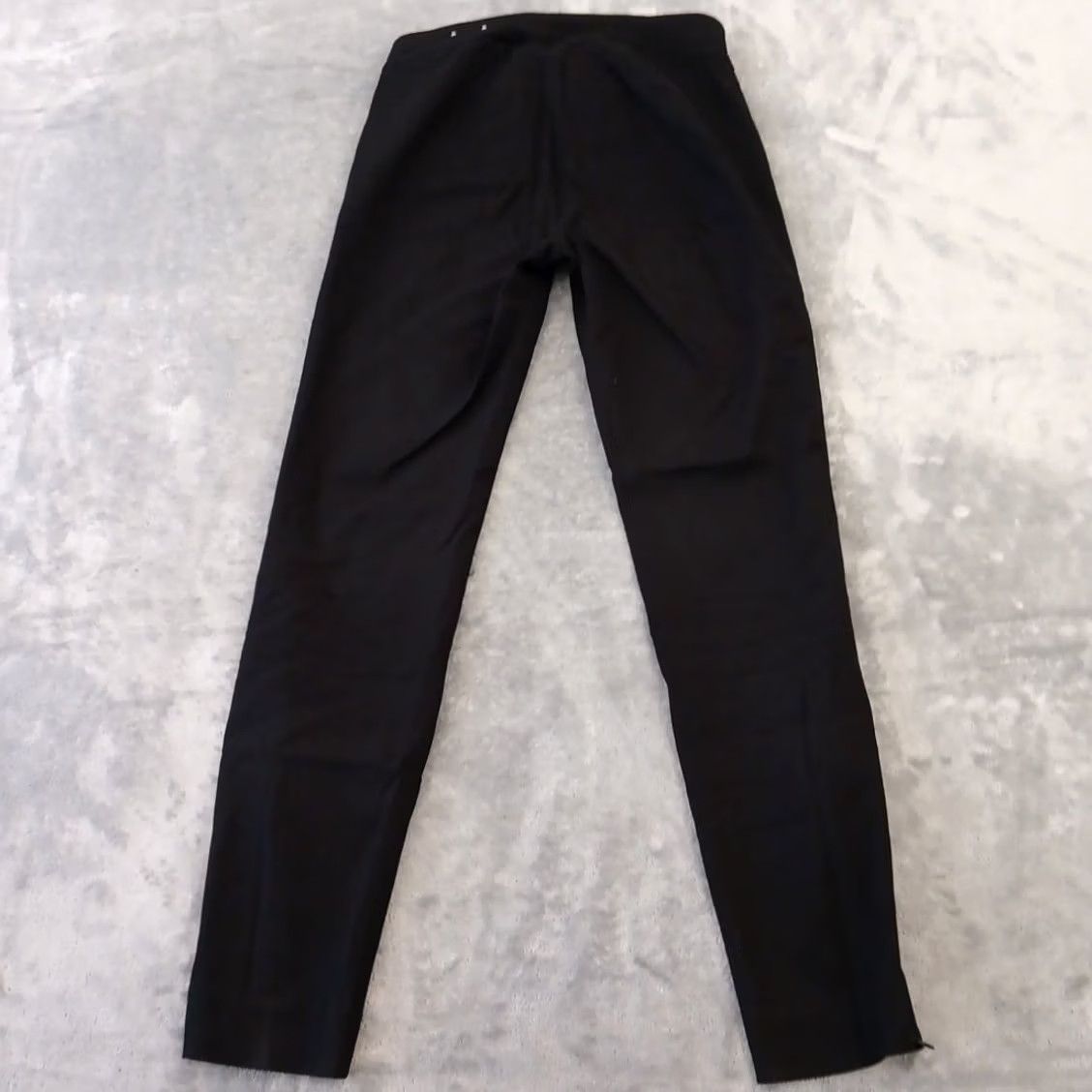White House Black Market White House Black Market Pants Womens Skinny Black Pull On Ankle Zip Size 2 Size 26" / US 2 / IT 38 - 2 Thumbnail