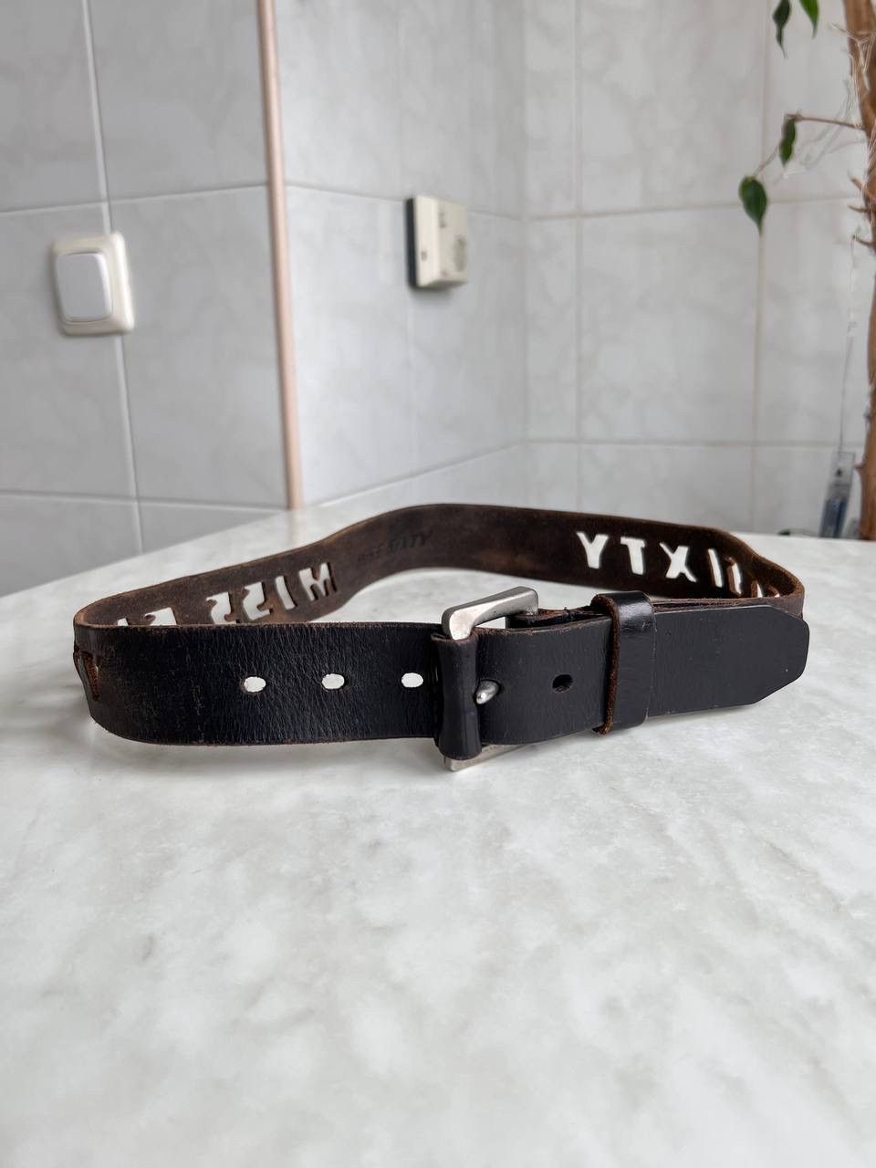 Miss Sixty Y2K Vintage Miss Sixty Logo Belt Leather Streetwear Opium Size ONE SIZE - 4 Thumbnail