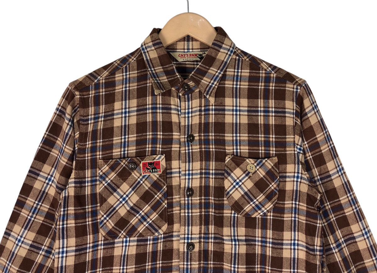 CAT'S PAW × Flannel × Japanese Brand Cat’s Paw Flannel Shirt by Toyo Enterprise Size US S / EU 44-46 / 1 - 3 Thumbnail