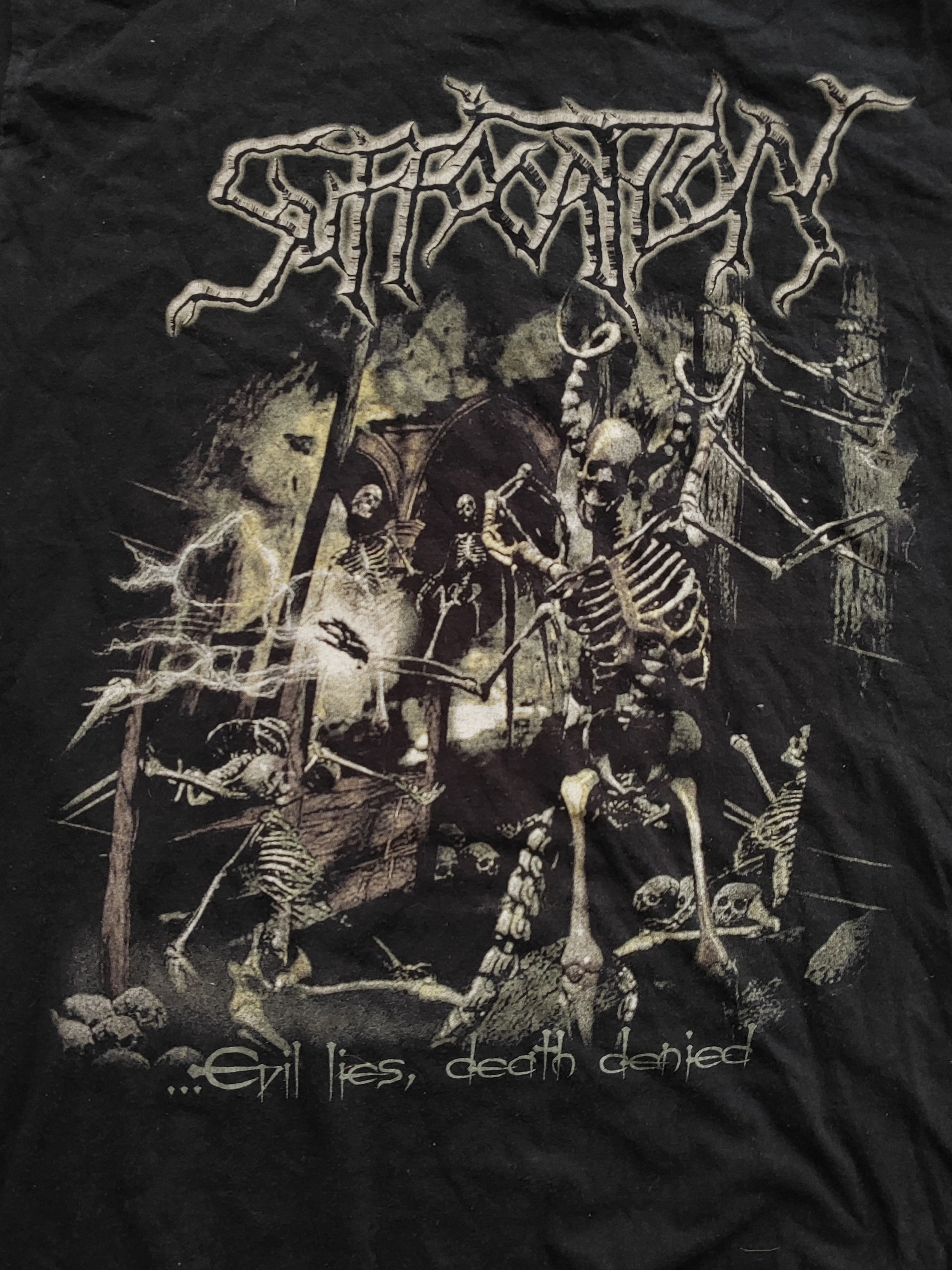 Band Tees × Vintage Suffocation Souls to Deny 2004 Vintage Death Metal Tee Size US M / EU 48-50 / 2 - 2 Thumbnail