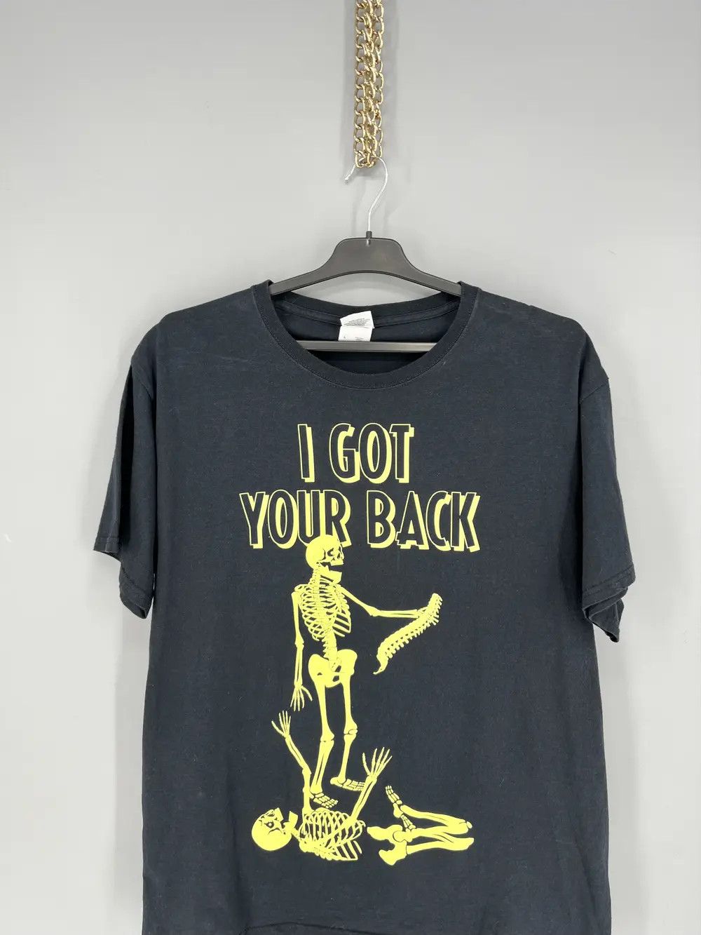 Other I GOT YOUR BACK Glow In The Dark Men's T Shirt Skeletons Size US L / EU 52-54 / 3 - 6 Thumbnail